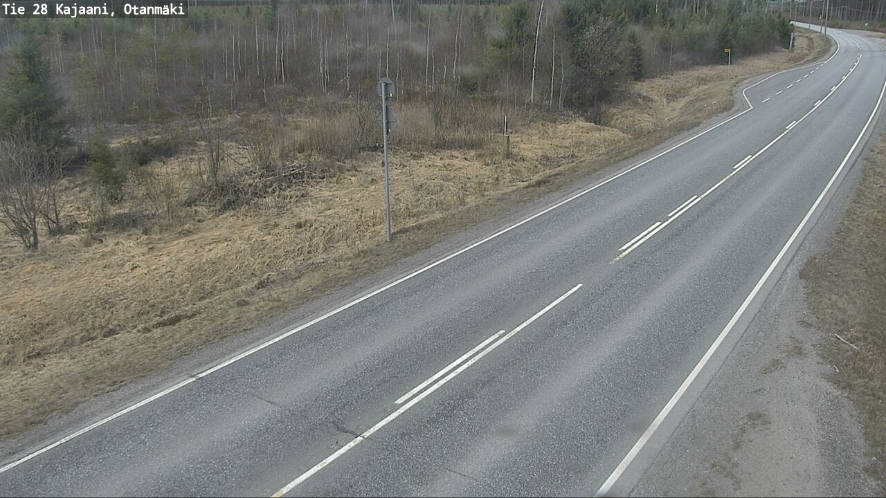Weather Camera Image Road 28 Kajaani, Otanmäki, Kajaani, Kainuu