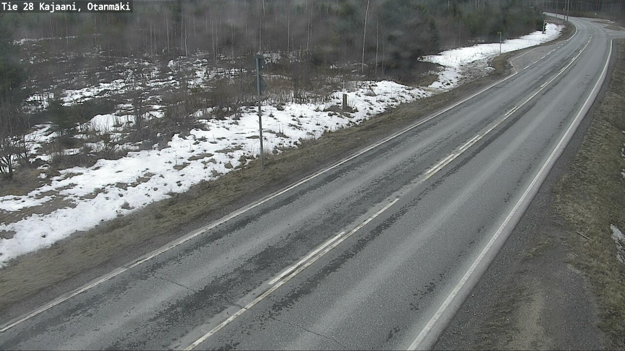 Weather Camera Image Road 28 Kajaani, Otanmäki, Kajaani, Kainuu