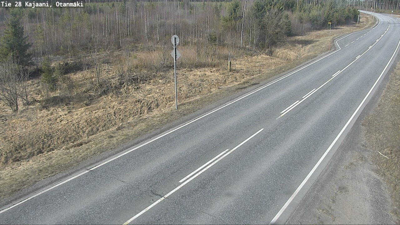 Kelikamerat Kuva Tie 28 Kajaani, Otanmäki, Kajaani, Kainuu