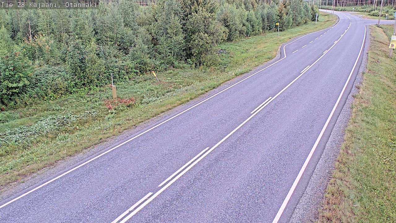 Kelikamerat Kuva Tie 28 Kajaani, Otanmäki, Kajaani, Kainuu