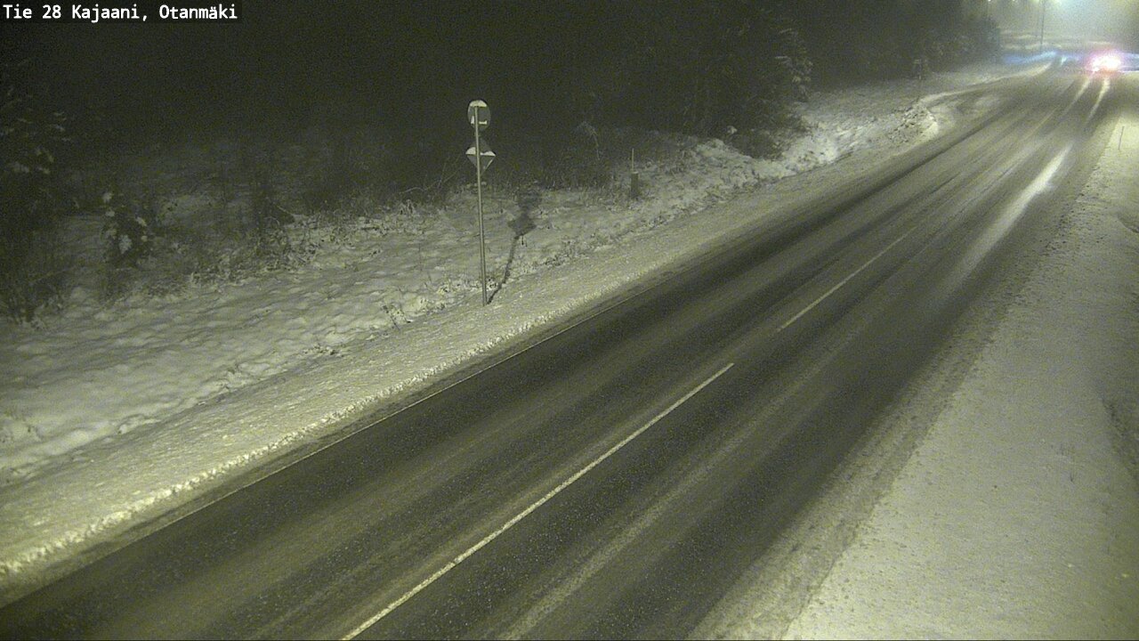 Weather Camera Image Road 28 Kajaani, Otanmäki, Kajaani, Kainuu