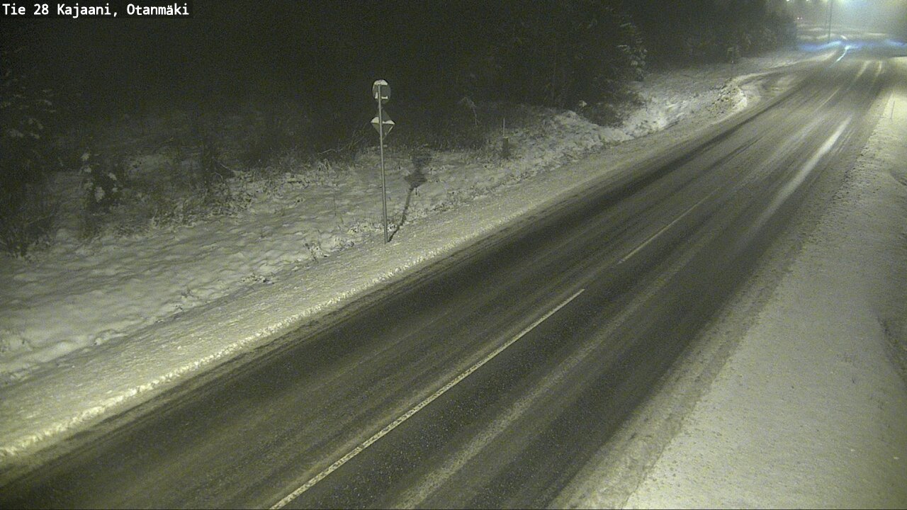 Weather Camera Image Road 28 Kajaani, Otanmäki, Kajaani, Kainuu