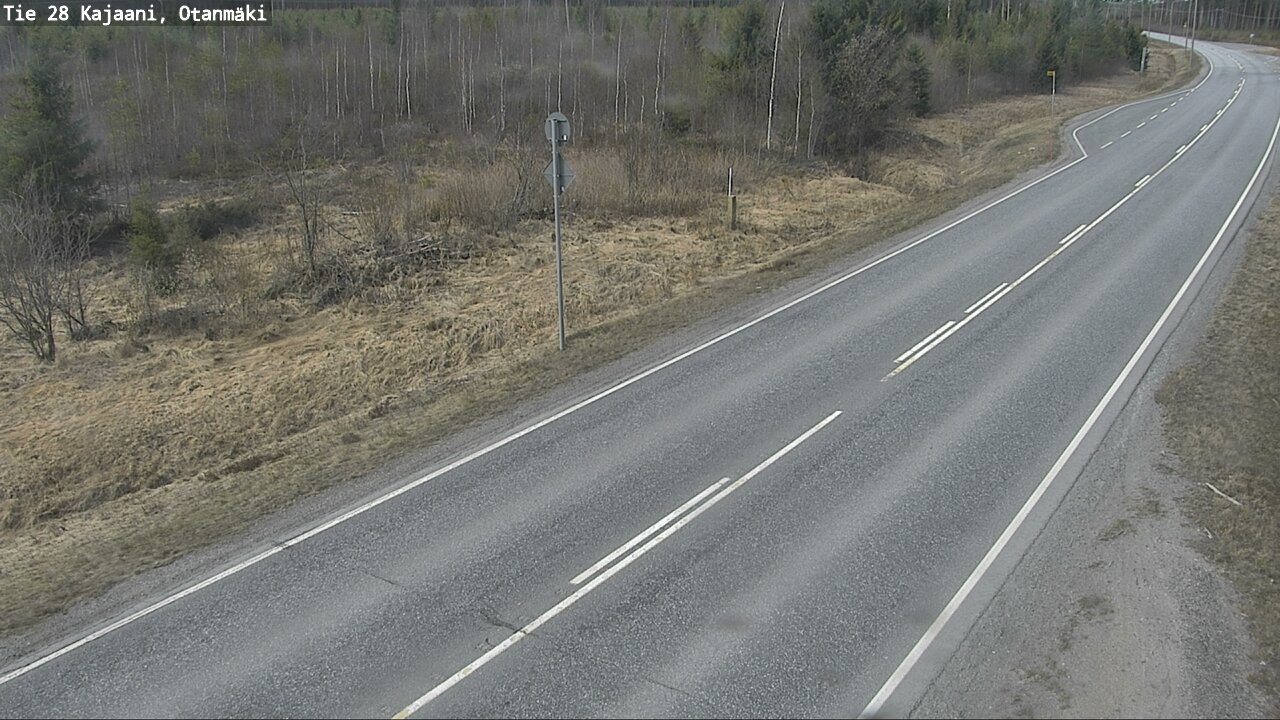 Weather Camera Image Road 28 Kajaani, Otanmäki, Kajaani, Kainuu