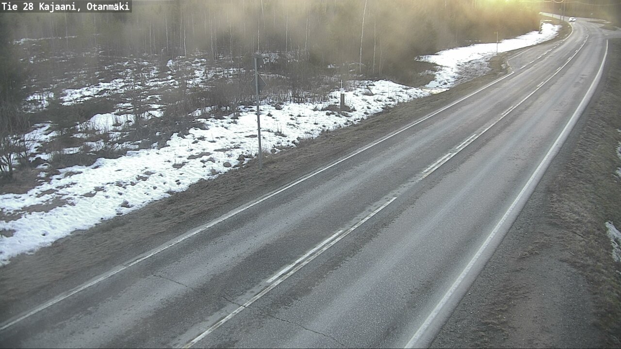 Kelikamerat Kuva Tie 28 Kajaani, Otanmäki, Kajaani, Kainuu