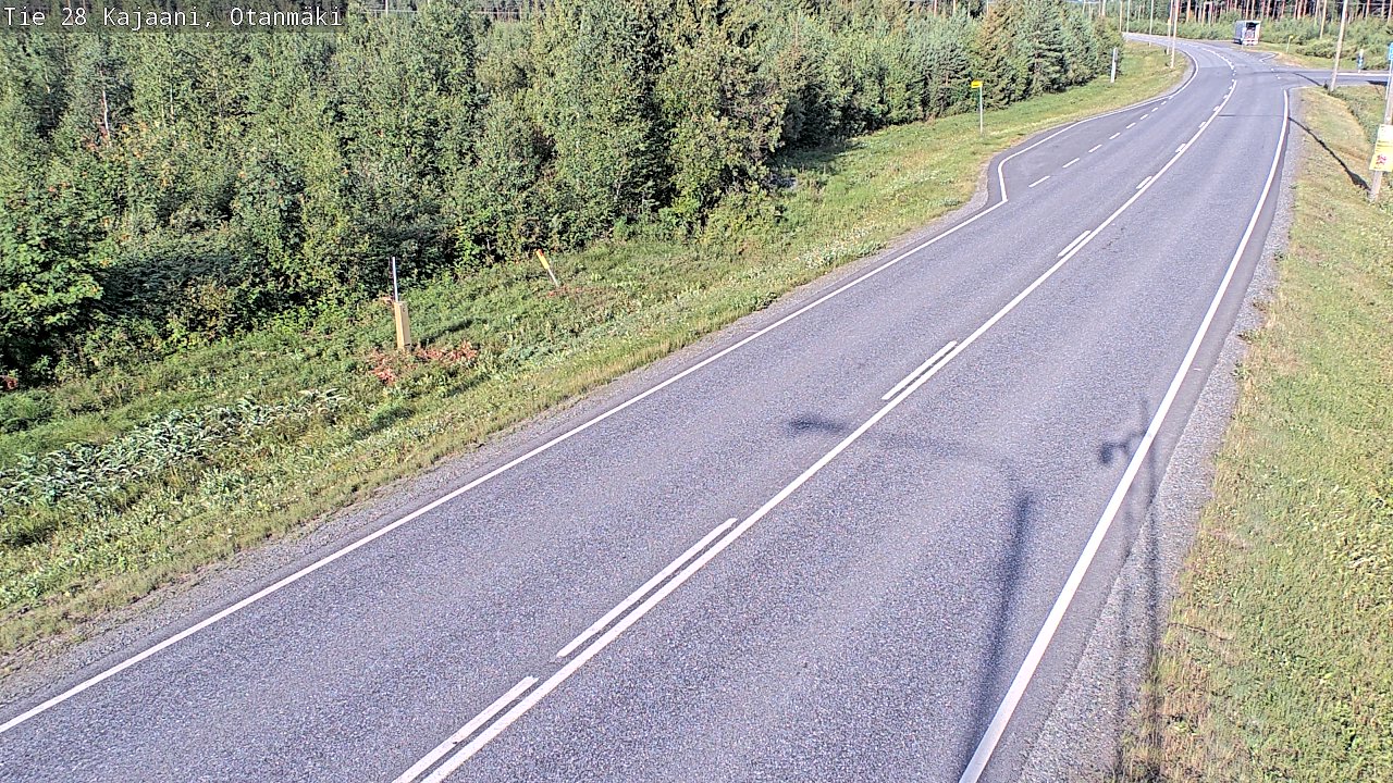 Weather Camera Image Road 28 Kajaani, Otanmäki, Kajaani, Kainuu