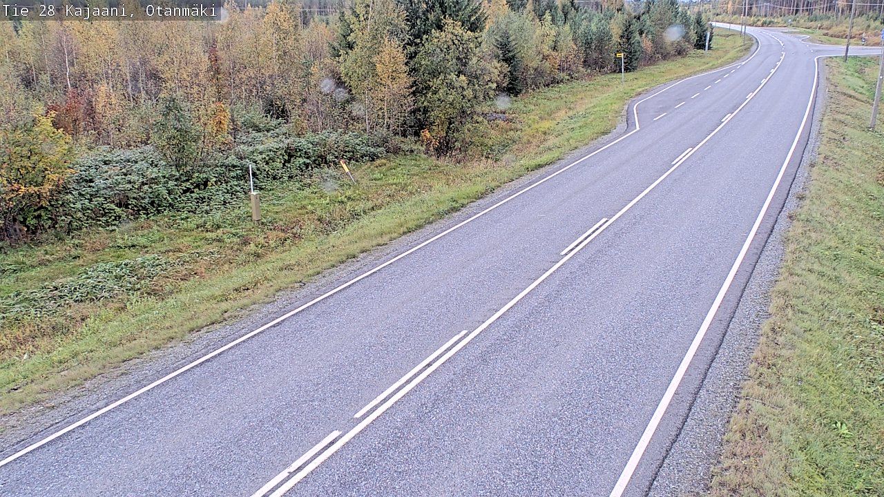 Kelikamerat Kuva Tie 28 Kajaani, Otanmäki, Kajaani, Kainuu
