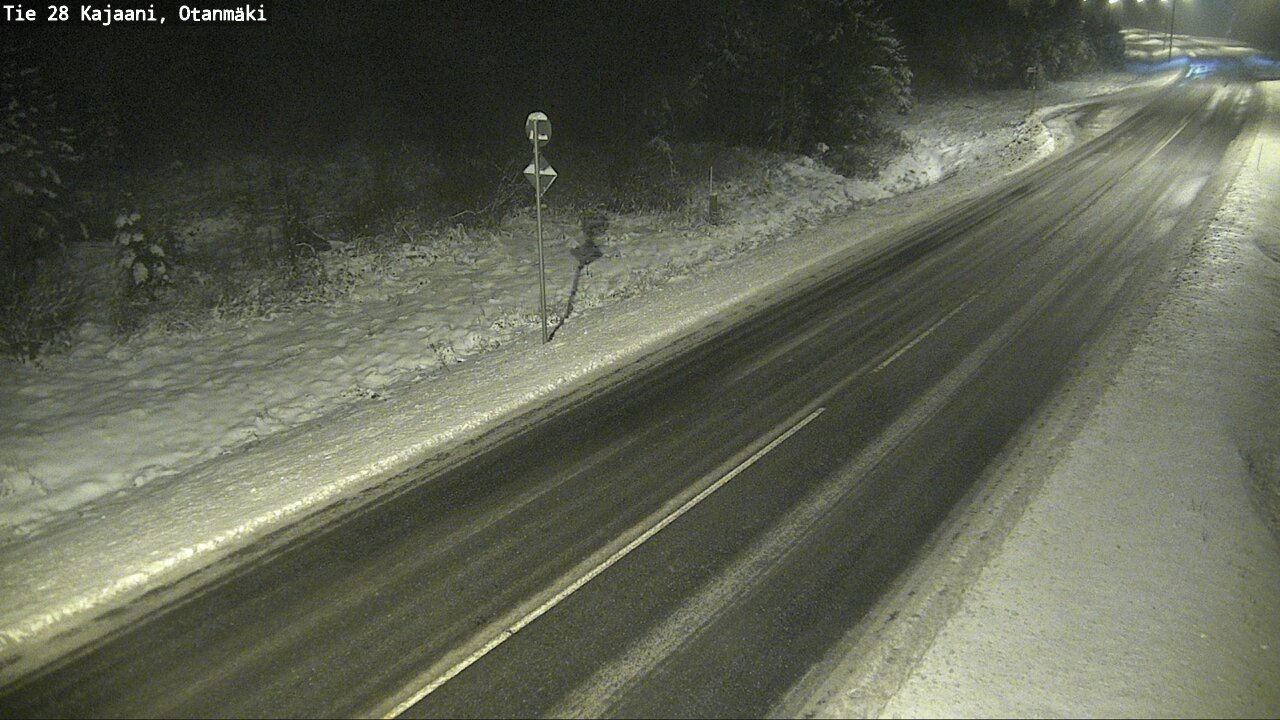 Weather Camera Image Road 28 Kajaani, Otanmäki, Kajaani, Kainuu