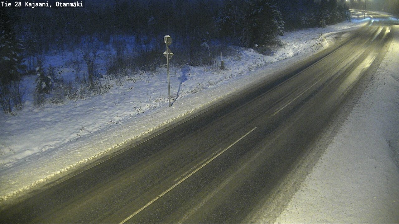Weather Camera Image Road 28 Kajaani, Otanmäki, Kajaani, Kainuu