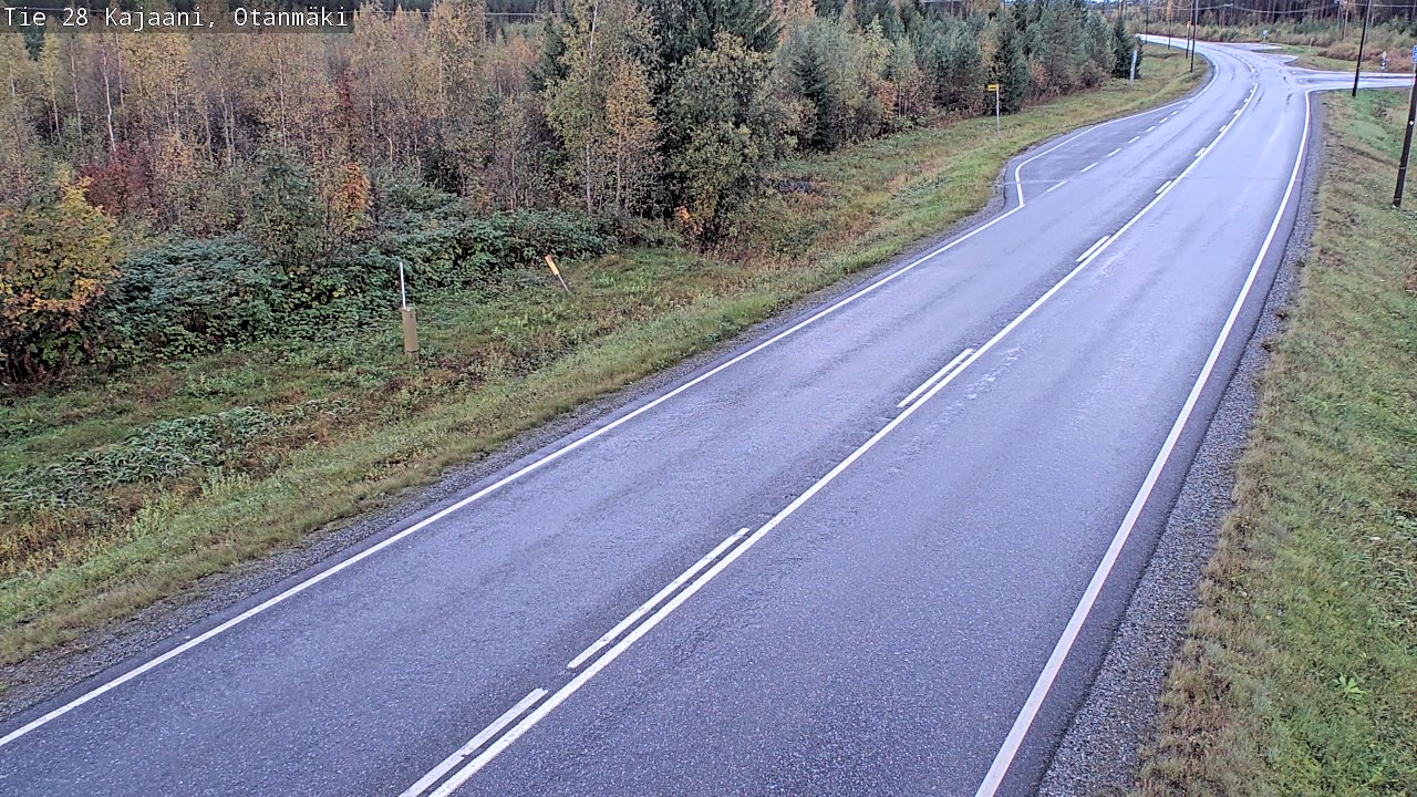 Kelikamerat Kuva Tie 28 Kajaani, Otanmäki, Kajaani, Kainuu