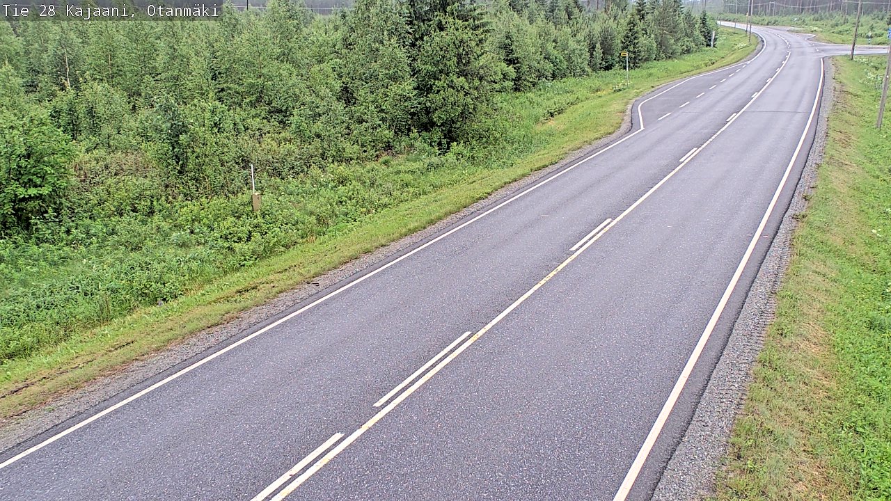 Kelikamerat Kuva Tie 28 Kajaani, Otanmäki, Kajaani, Kainuu