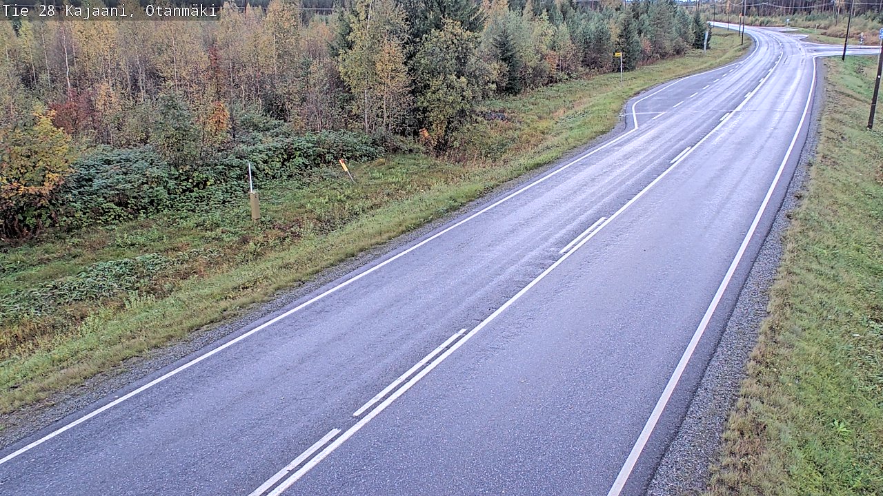 Kelikamerat Kuva Tie 28 Kajaani, Otanmäki, Kajaani, Kainuu