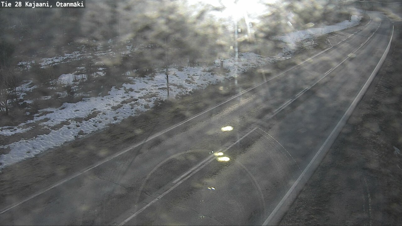 Weather Camera Image Road 28 Kajaani, Otanmäki, Kajaani, Kainuu