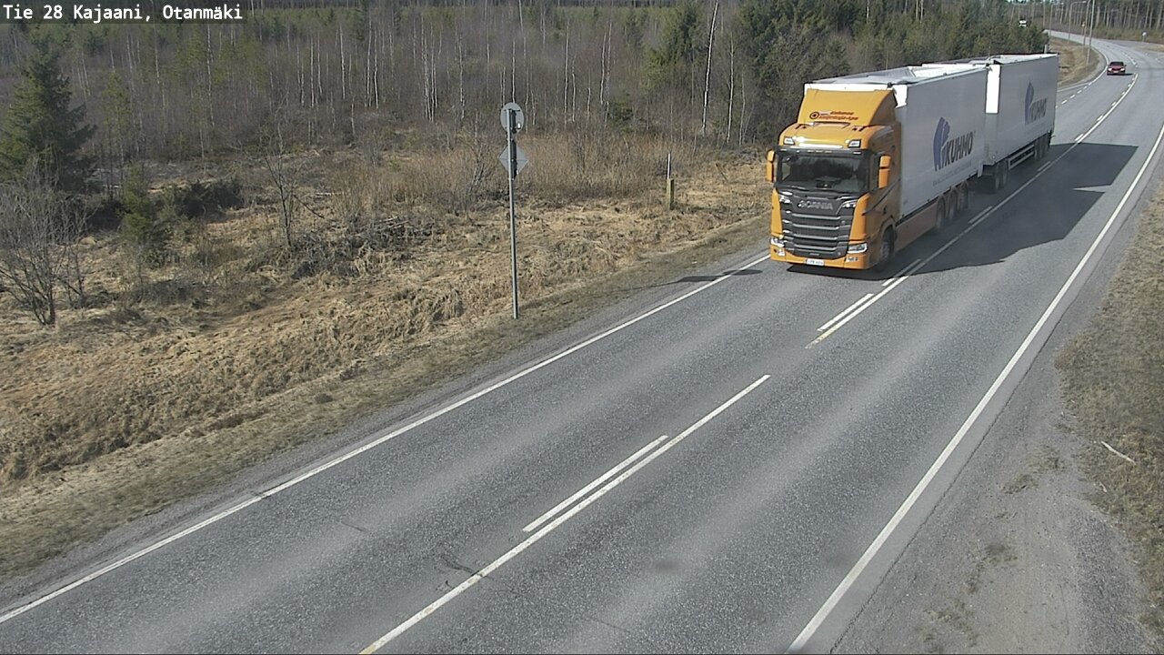 Kelikamerat Kuva Tie 28 Kajaani, Otanmäki, Kajaani, Kainuu