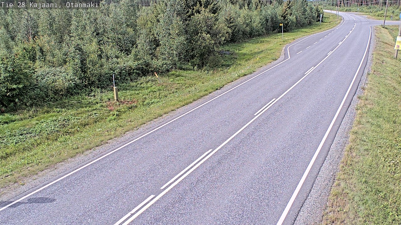 Weather Camera Image Road 28 Kajaani, Otanmäki, Kajaani, Kainuu