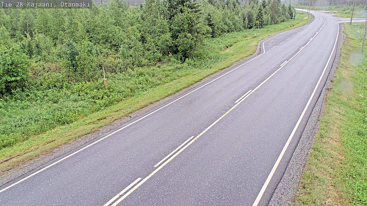 Kelikamerat Kuva Tie 28 Kajaani, Otanmäki, Kajaani, Kainuu