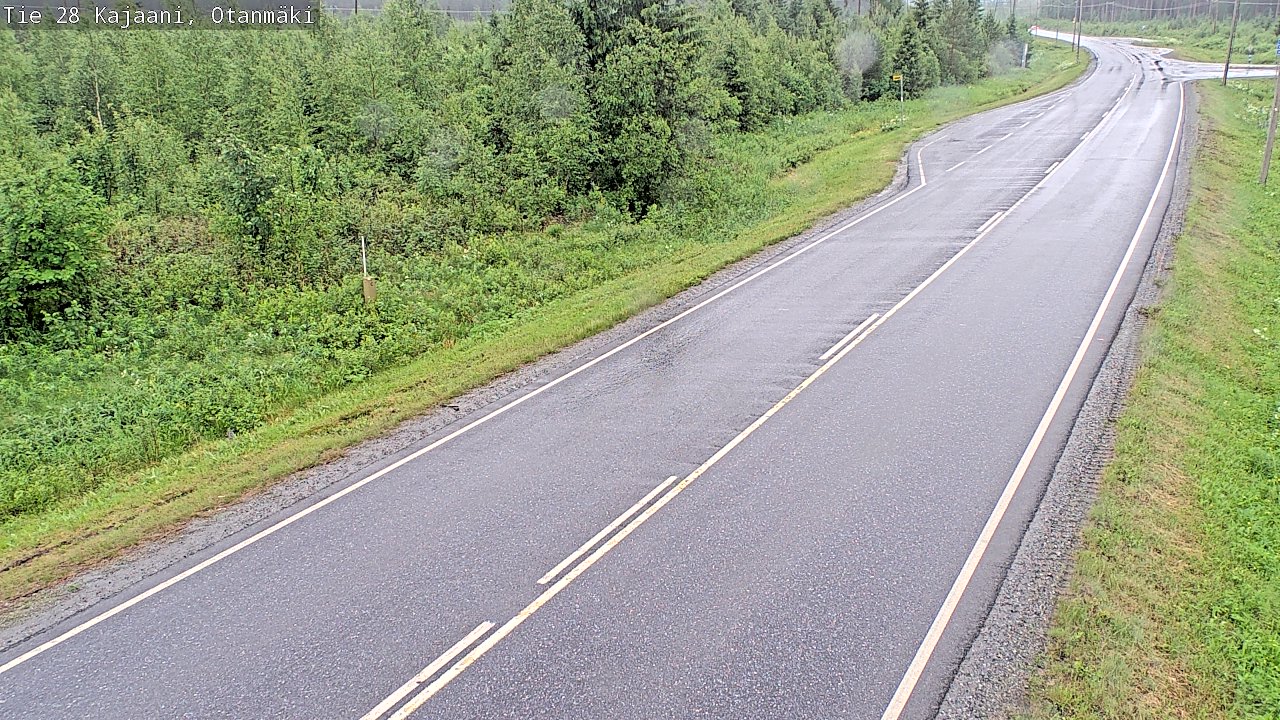 Kelikamerat Kuva Tie 28 Kajaani, Otanmäki, Kajaani, Kainuu