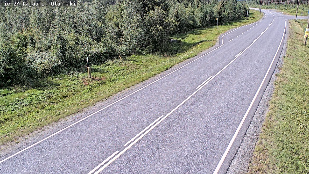 Kelikamerat Kuva Tie 28 Kajaani, Otanmäki, Kajaani, Kainuu