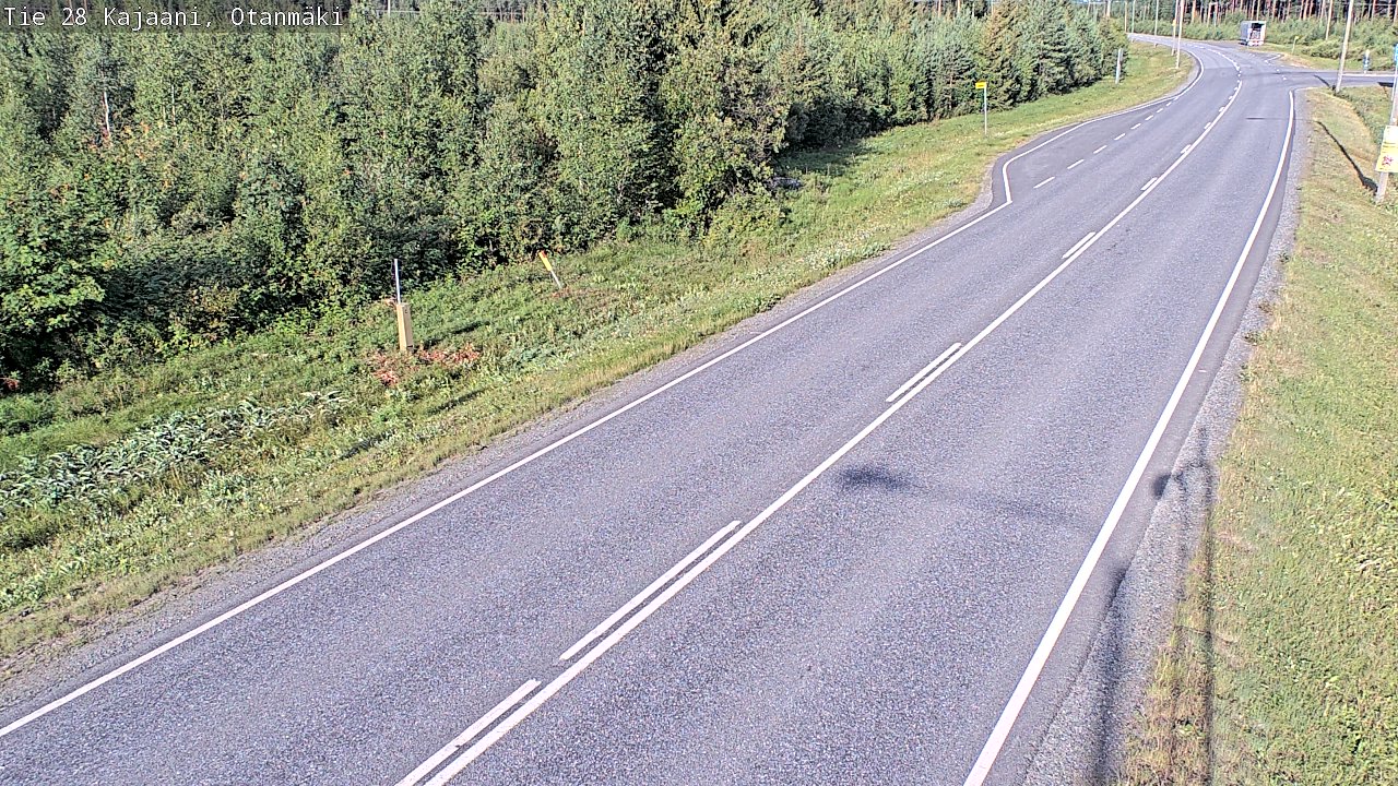 Weather Camera Image Road 28 Kajaani, Otanmäki, Kajaani, Kainuu