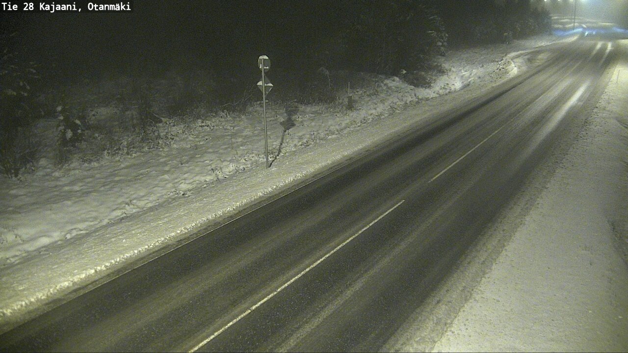Weather Camera Image Road 28 Kajaani, Otanmäki, Kajaani, Kainuu