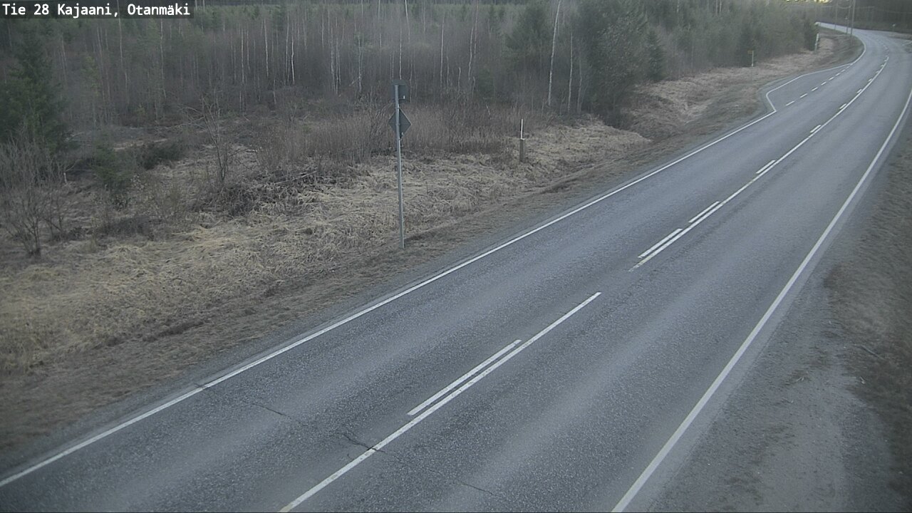 Kelikamerat Kuva Tie 28 Kajaani, Otanmäki, Kajaani, Kainuu