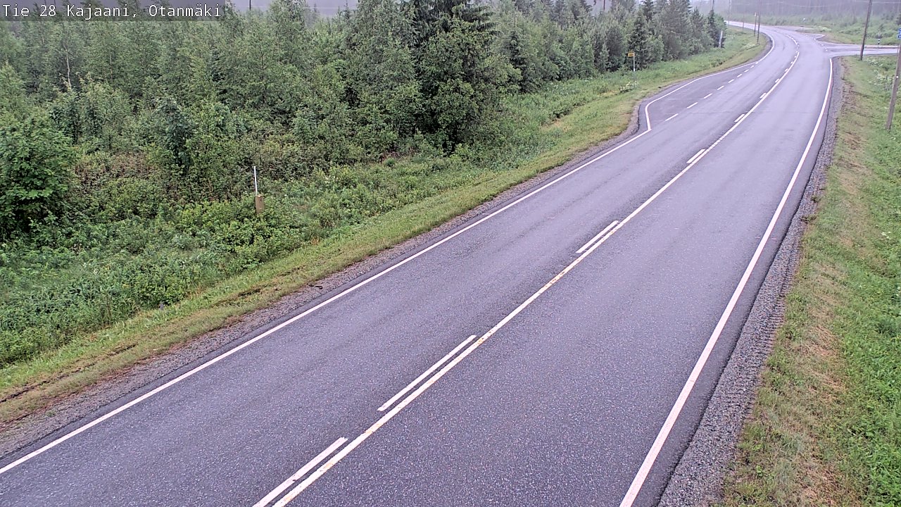 Kelikamerat Kuva Tie 28 Kajaani, Otanmäki, Kajaani, Kainuu