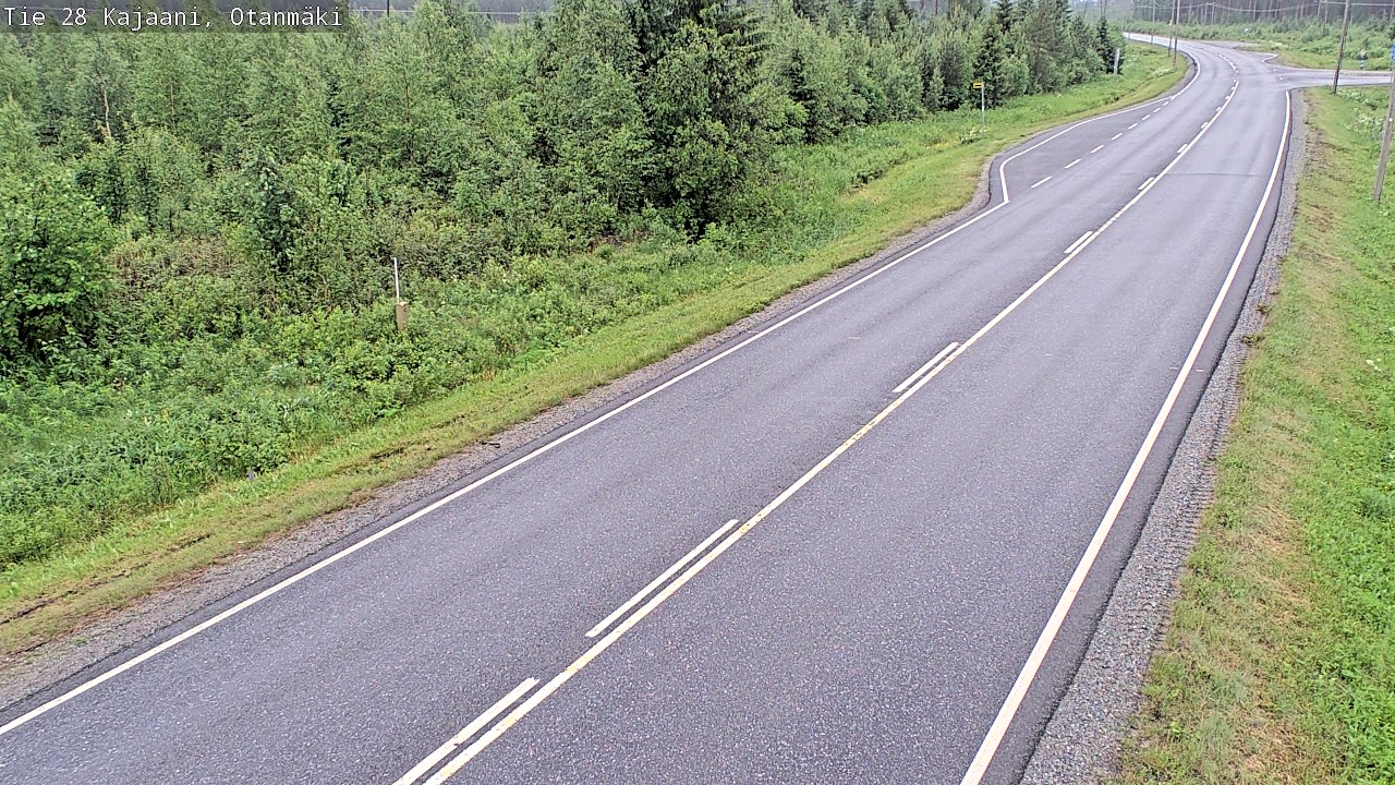 Kelikamerat Kuva Tie 28 Kajaani, Otanmäki, Kajaani, Kainuu