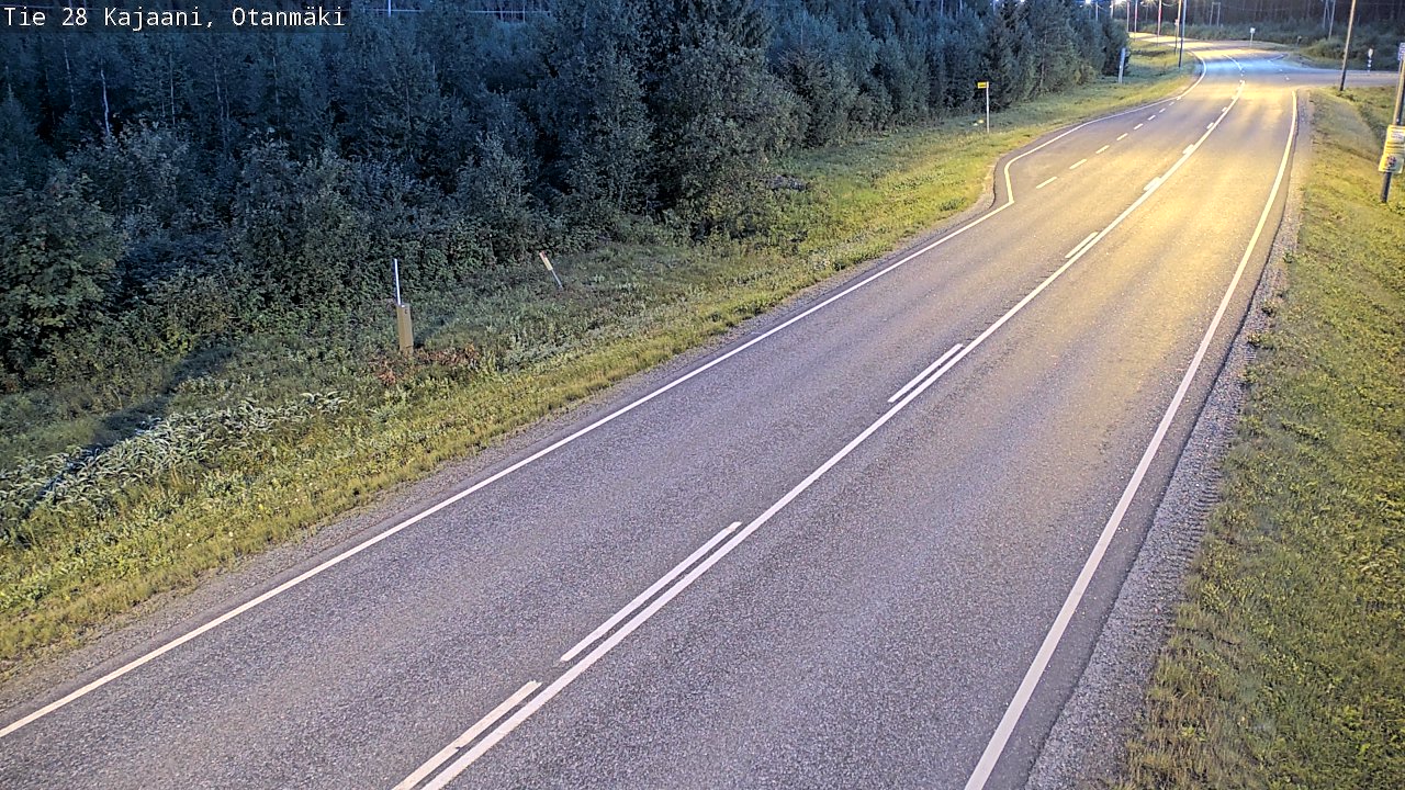 Kelikamerat Kuva Tie 28 Kajaani, Otanmäki, Kajaani, Kainuu