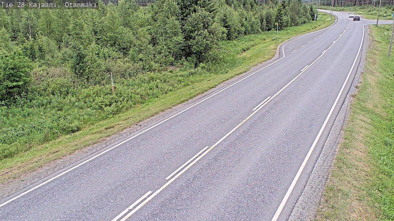 Kelikamerat Kuva Tie 28 Kajaani, Otanmäki, Kajaani, Kainuu
