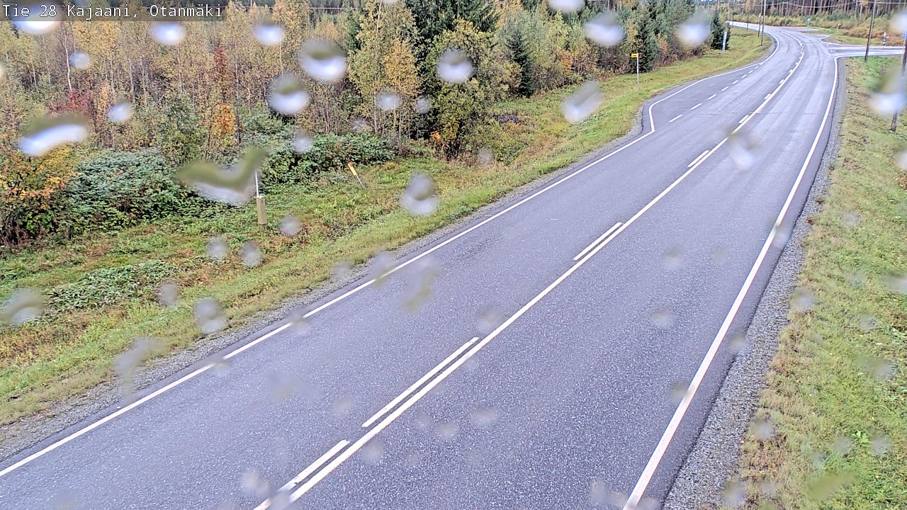 Weather Camera Image Road 28 Kajaani, Otanmäki, Kajaani, Kainuu