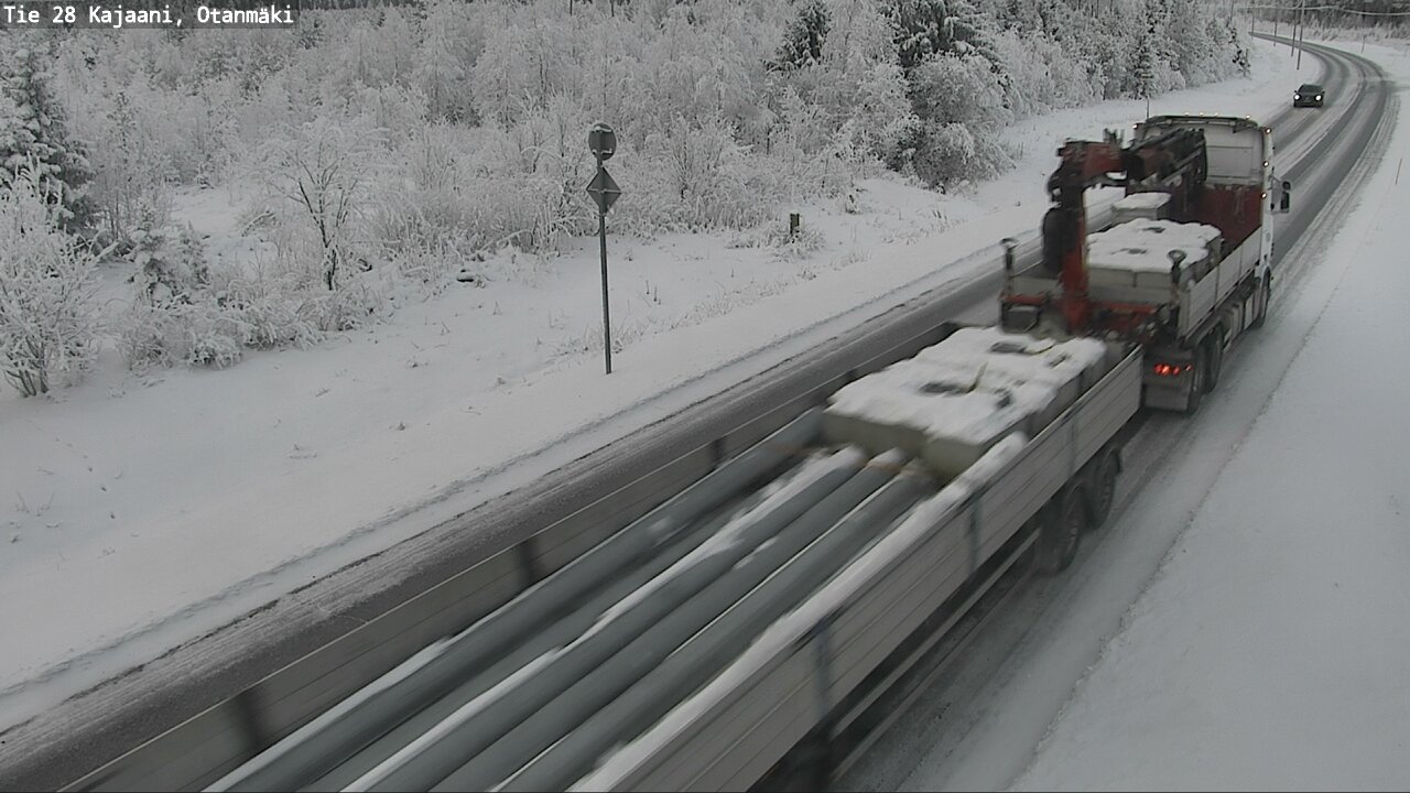 Weather Camera Image Road 28 Kajaani, Otanmäki, Kajaani, Kainuu