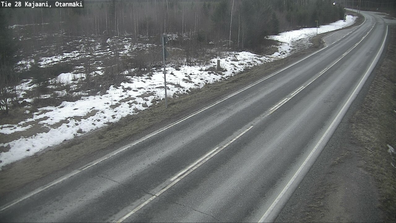 Weather Camera Image Road 28 Kajaani, Otanmäki, Kajaani, Kainuu