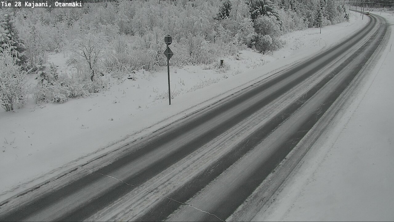 Weather Camera Image Road 28 Kajaani, Otanmäki, Kajaani, Kainuu