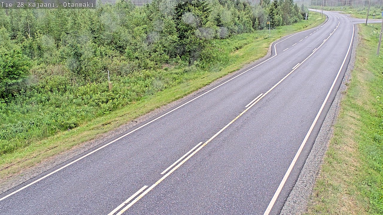 Kelikamerat Kuva Tie 28 Kajaani, Otanmäki, Kajaani, Kainuu