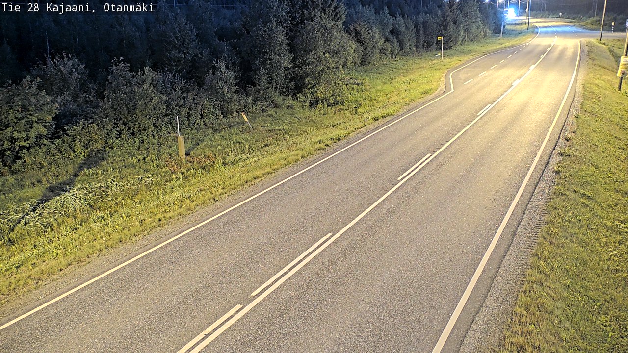 Kelikamerat Kuva Tie 28 Kajaani, Otanmäki, Kajaani, Kainuu