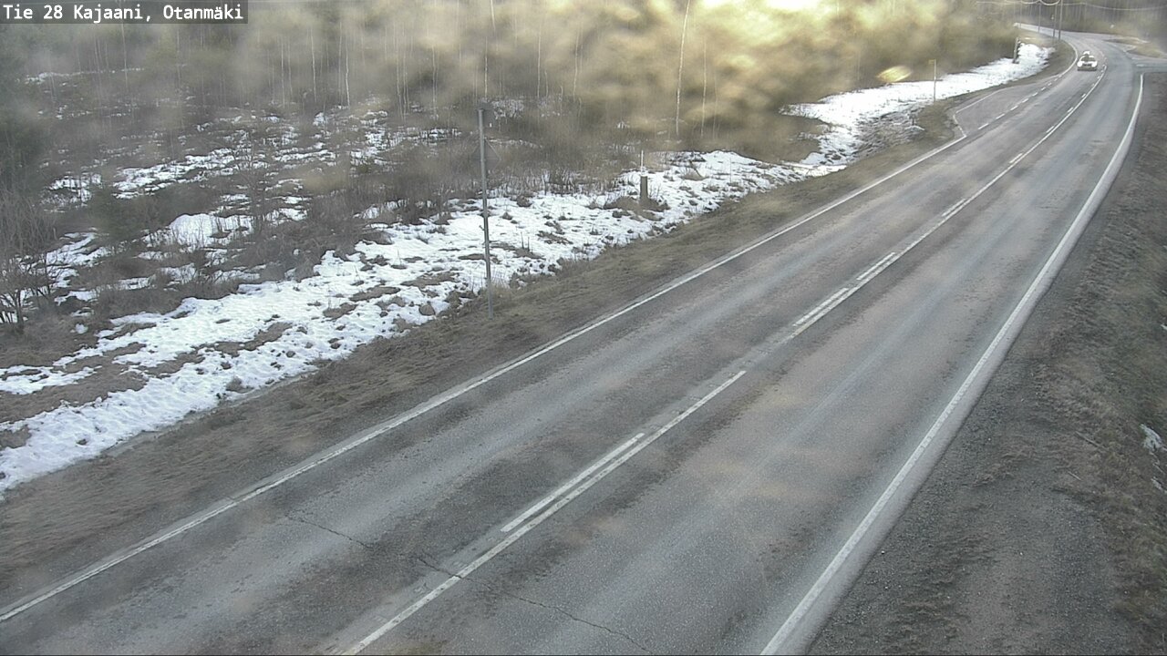Weather Camera Image Road 28 Kajaani, Otanmäki, Kajaani, Kainuu