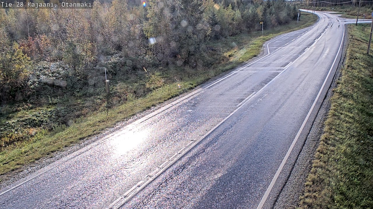 Kelikamerat Kuva Tie 28 Kajaani, Otanmäki, Kajaani, Kainuu