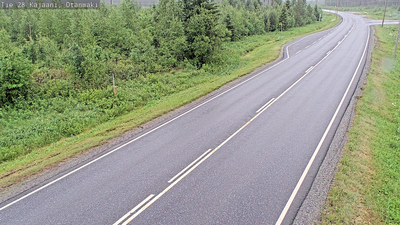 Kelikamerat Kuva Tie 28 Kajaani, Otanmäki, Kajaani, Kainuu