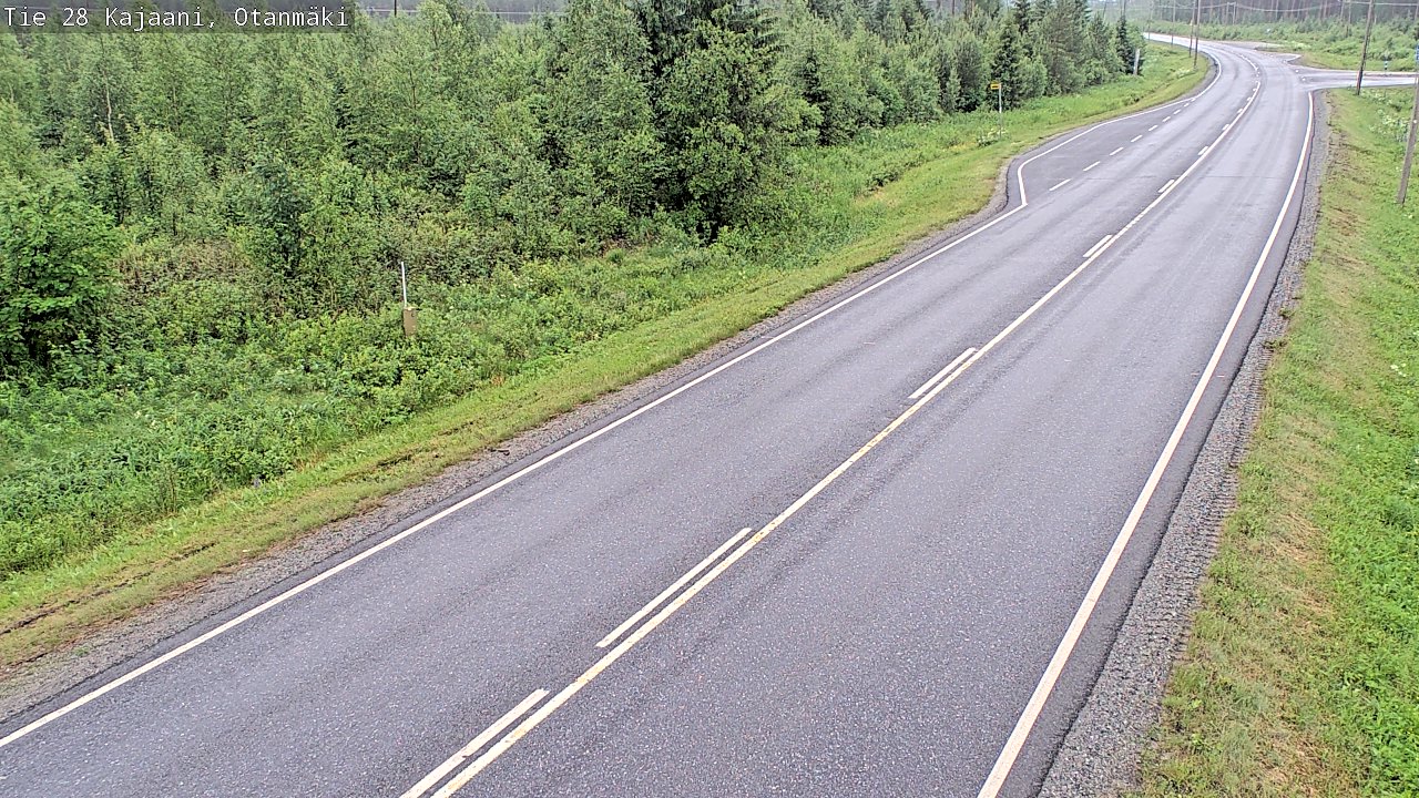 Kelikamerat Kuva Tie 28 Kajaani, Otanmäki, Kajaani, Kainuu