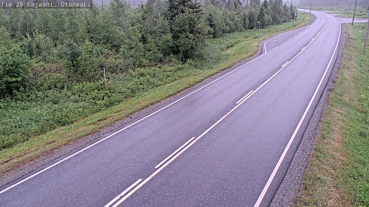 Kelikamerat Kuva Tie 28 Kajaani, Otanmäki, Kajaani, Kainuu