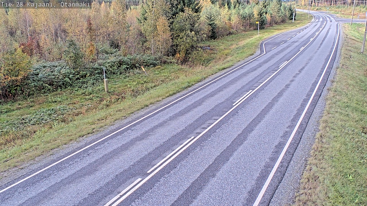 Kelikamerat Kuva Tie 28 Kajaani, Otanmäki, Kajaani, Kainuu