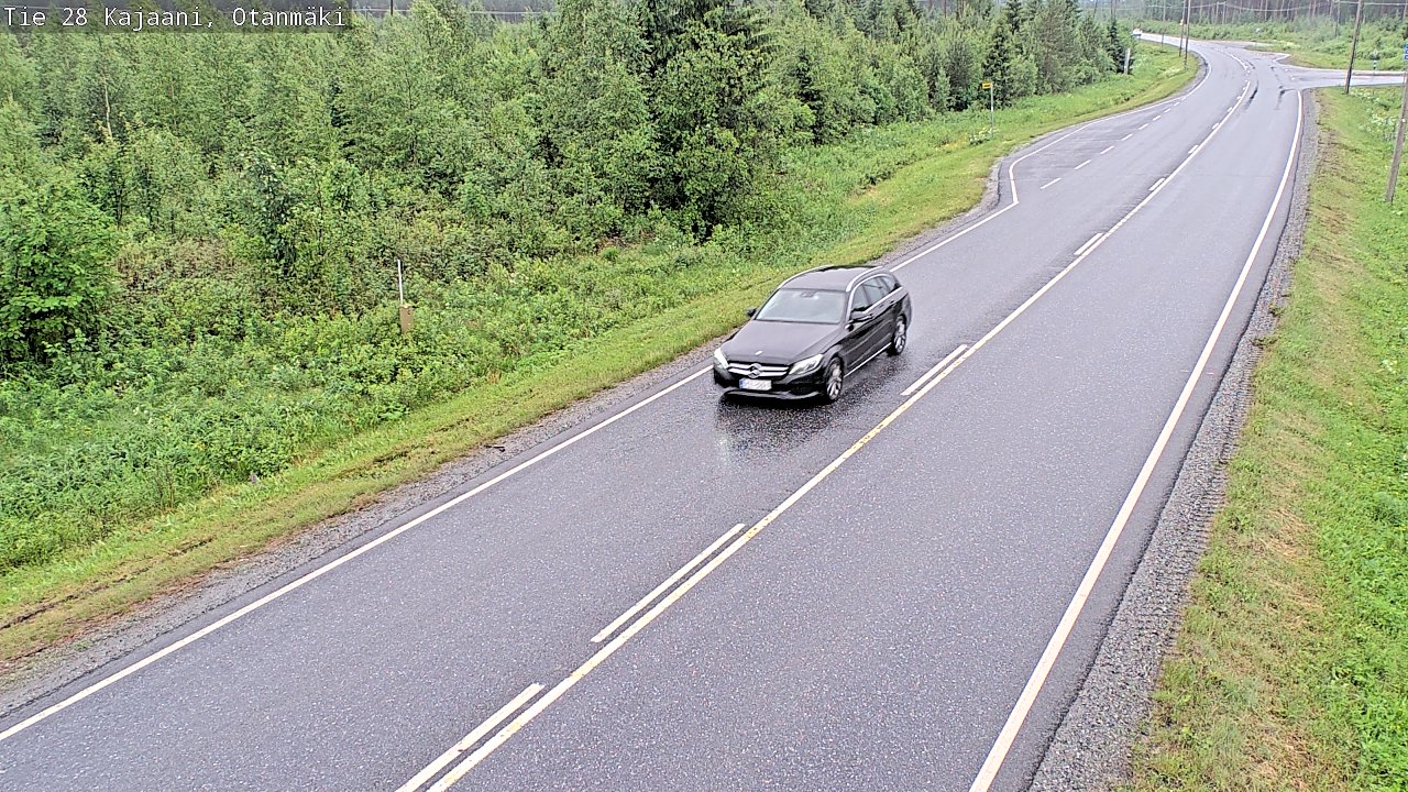 Kelikamerat Kuva Tie 28 Kajaani, Otanmäki, Kajaani, Kainuu