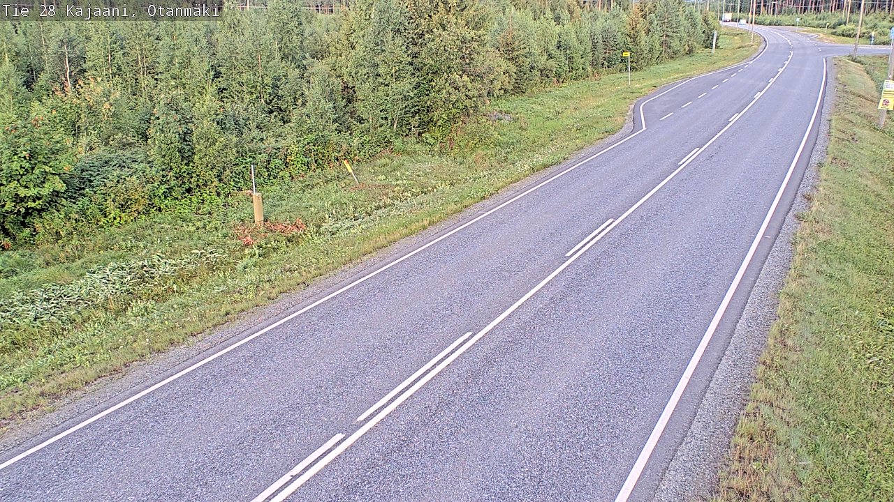 Kelikamerat Kuva Tie 28 Kajaani, Otanmäki, Kajaani, Kainuu