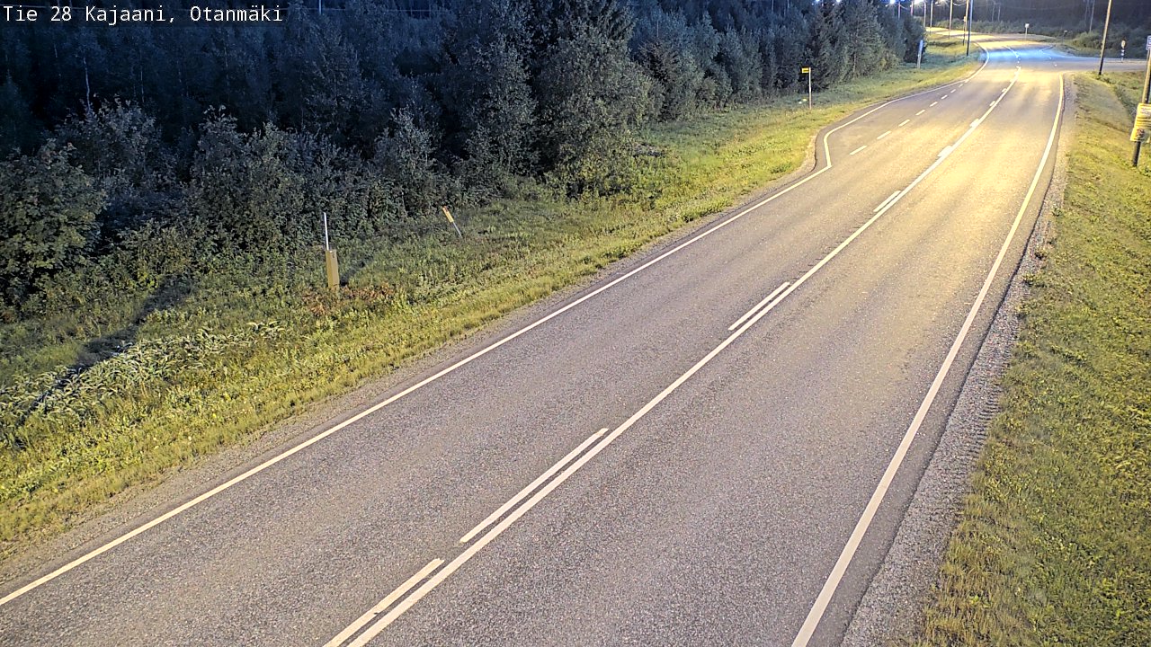 Kelikamerat Kuva Tie 28 Kajaani, Otanmäki, Kajaani, Kainuu
