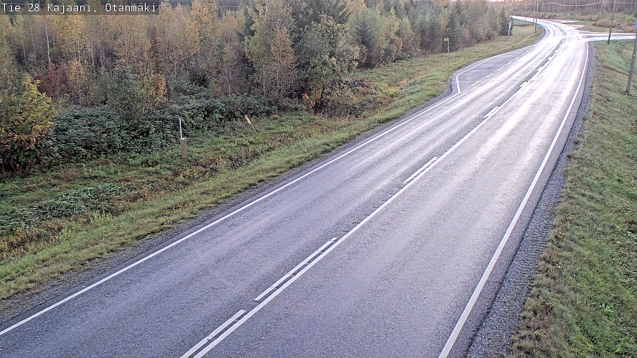 Kelikamerat Kuva Tie 28 Kajaani, Otanmäki, Kajaani, Kainuu