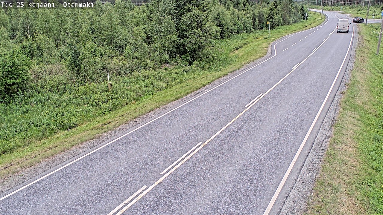 Kelikamerat Kuva Tie 28 Kajaani, Otanmäki, Kajaani, Kainuu