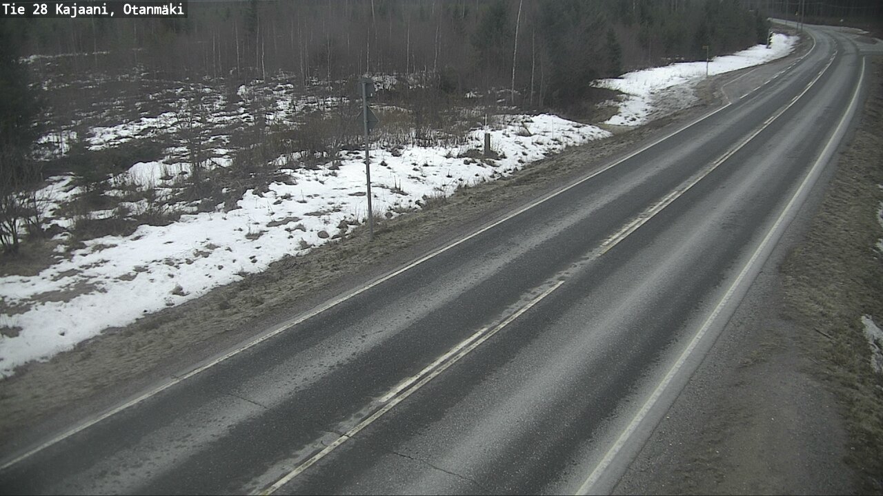 Kelikamerat Kuva Tie 28 Kajaani, Otanmäki, Kajaani, Kainuu