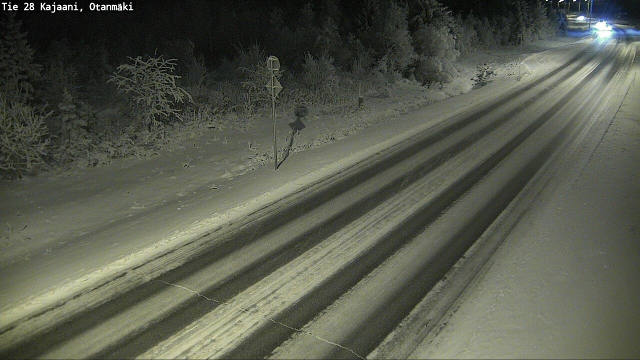 Weather Camera Image Väg 28 Kajana, Otanmäki, Kajaani, Kainuu