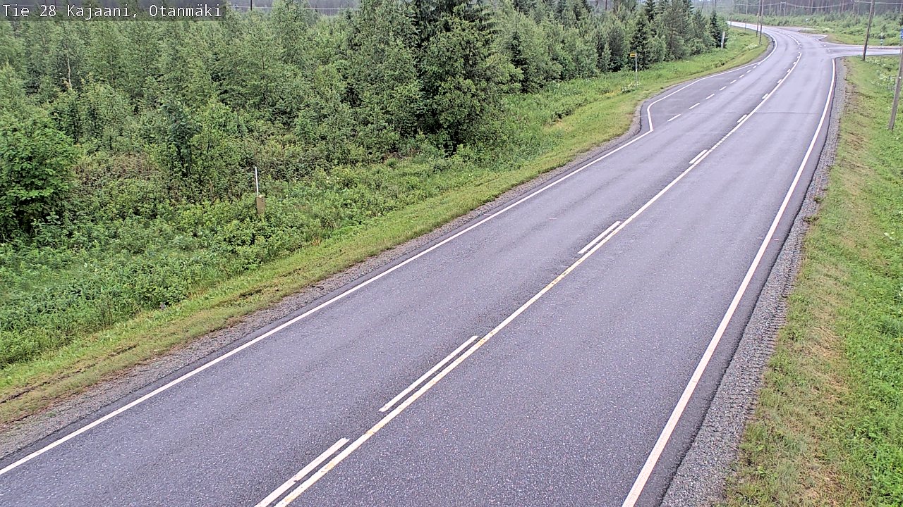 Kelikamerat Kuva Tie 28 Kajaani, Otanmäki, Kajaani, Kainuu