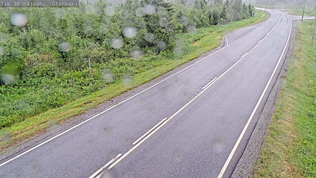 Kelikamerat Kuva Tie 28 Kajaani, Otanmäki, Kajaani, Kainuu