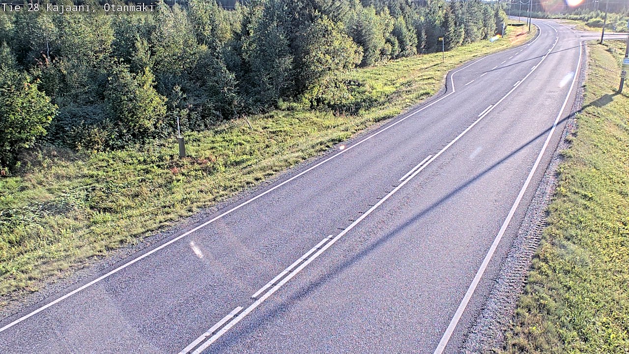 Kelikamerat Kuva Tie 28 Kajaani, Otanmäki, Kajaani, Kainuu